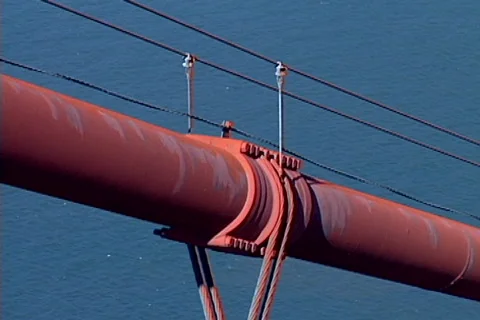 Golden Gate Bridge 1 Stock Footage 488995
