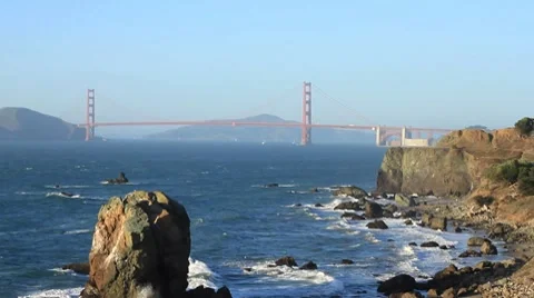 Golden Gate Bridge 24fps.mp4 動画素材 8799059
