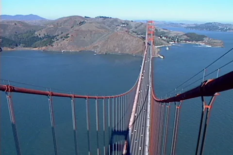 Golden Gate Bridge 3 Stock Footage 489009