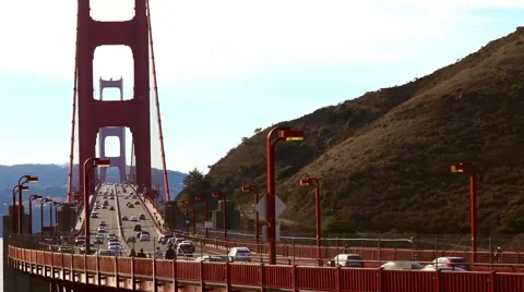 Golden Gate Bridge Day.mp4 Stock Footage 57399156