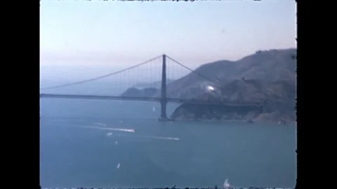 Golden Gate Bridge from a Distance Stock Footage 276292145