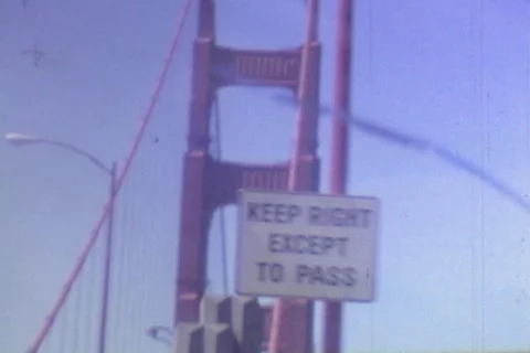 GOLDEN GATE BRIDGE Stock Footage 133633