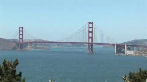 Golden Gate Bridge 스톡 동영상 262015