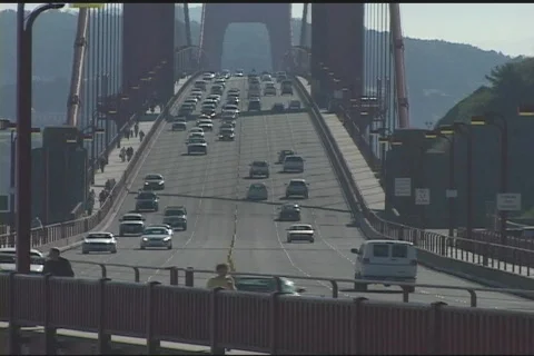 Golden Gate Bridge Stock Footage 283420
