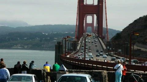 Golden Gate Bridge 스톡 동영상 324739