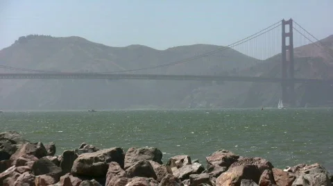 Golden Gate Bridge Stock Footage 872297