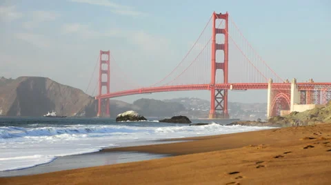Golden Gate Bridge Stock Footage 5916403