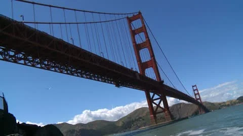 Golden Gate Bridge Stock Footage 10754760