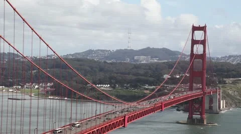 Golden Gate Bridge Video stock 10895755