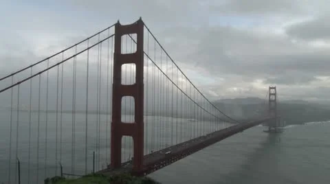Golden Gate Bridge Video stock 12020226