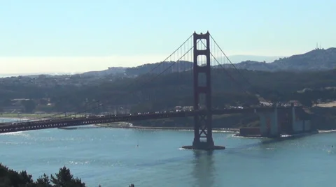 Golden Gate bridge Stock Footage 30658639