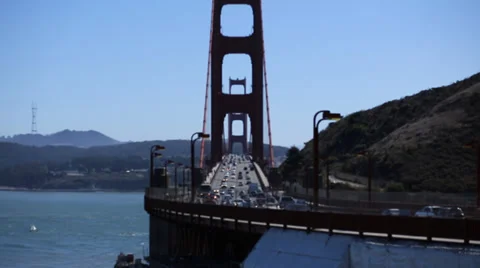 Golden Gate Bridge Stock Footage 33541351