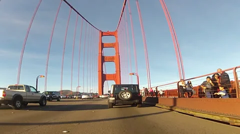 GOLDEN GATE BRIDGE Stock Footage 35295153