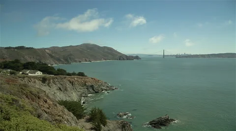 Golden gate bridge Stock Footage 44912225