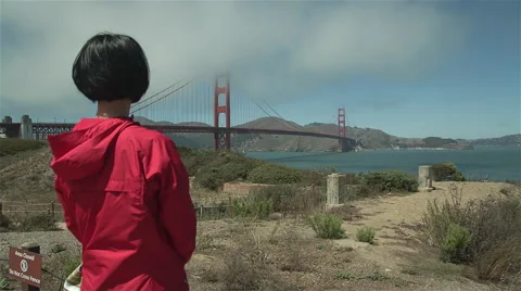 Golden gate bridge Stock Footage 44913964