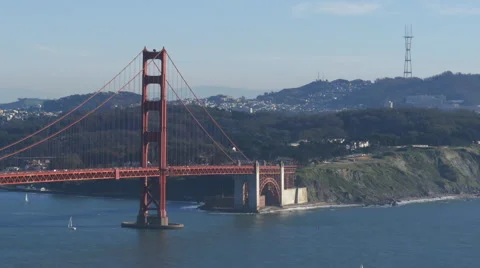 Golden Gate Bridge 库存影片 48753242
