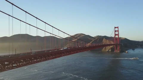 The Golden gate bridge Stock Footage 86029776