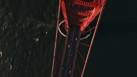 The Golden gate bridge Stock Footage 86031220