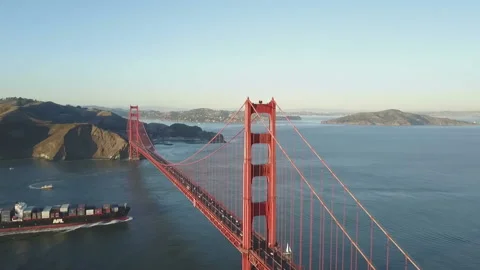 The Golden gate bridge Stock-Footage 86031360