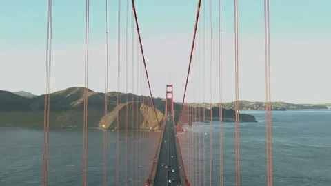 The Golden gate bridge Stock Footage 86032144