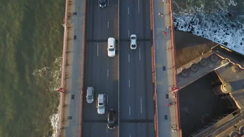 The Golden gate bridge Stock Footage 86032257