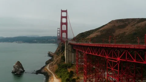Golden Gate Bridge Stock Footage 93282970
