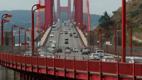 Golden Gate Bridge Stock Footage 93282984