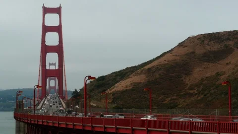 Golden Gate Bridge Stock Footage 93283045
