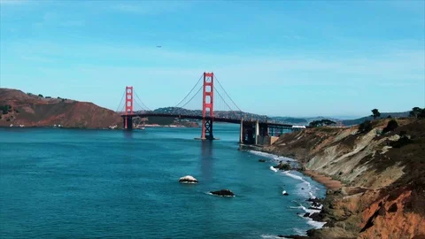 Golden Gate Bridge Stock Footage 104449236