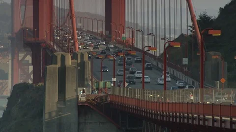Golden Gate Bridge Stock Footage 116107169