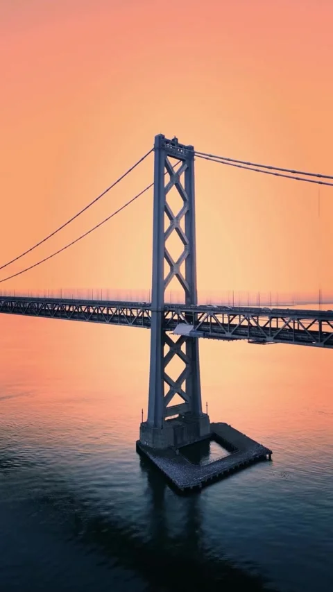 Golden gate bridge Stock Footage 272605562