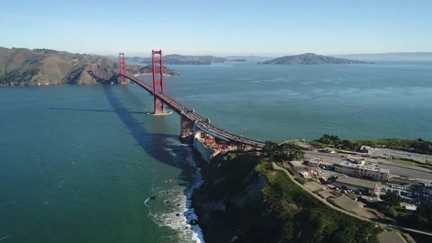 The Golden gate bridge Stock Footage 275000289