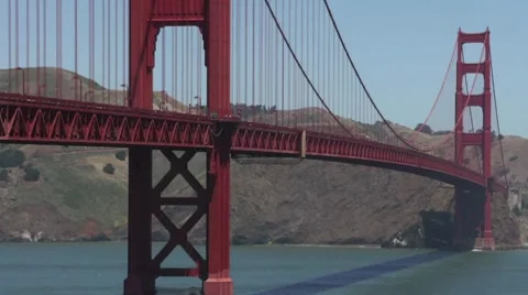 Golden Gate Bridge HD Stock Footage 7755137