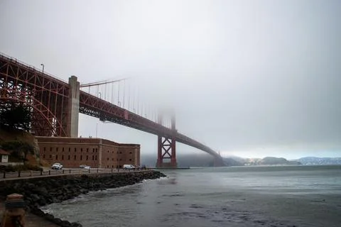 Golden Gate Bridge: Iconic Span of San Francisco Stock Photos
