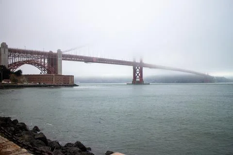 Golden Gate Bridge: Iconic Span of San Francisco Stock Photos