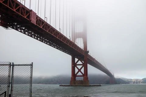 Golden Gate Bridge: Iconic Span of San Francisco Stock Photos