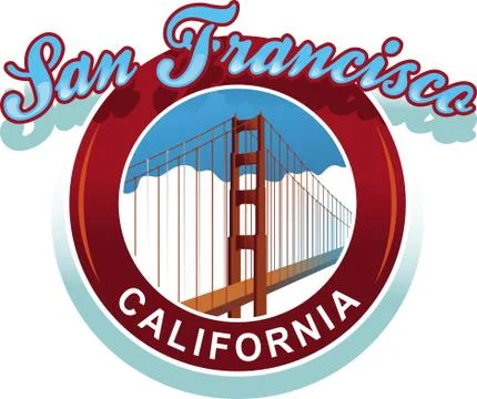 Golden gate bridge Illustrazione stock