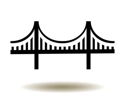 Golden Gate Bridge Illustrazione stock