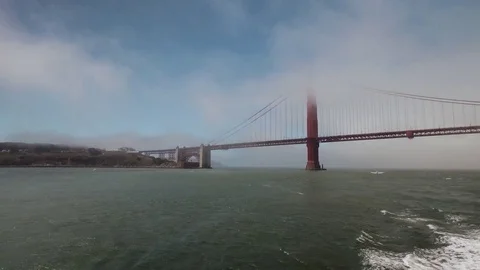 Golden Gate Bridge Motion Stock Footage 79803025