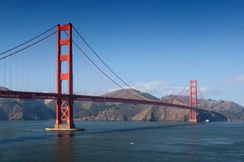 Golden gate bridge. Stock Photos