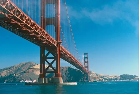 Golden gate bridge Stock Photos