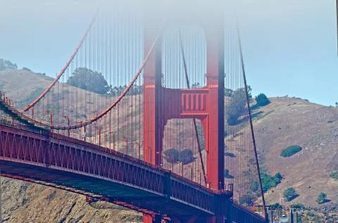 Golden gate bridge Stock Photos