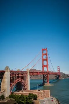 Golden gate bridge Stock Photos