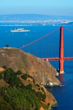 Golden gate bridge Stock Photos
