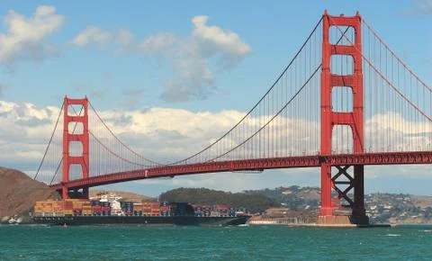 Golden gate bridge. Foto stock