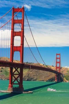 Golden gate bridge Stock Photos