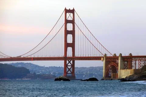 Golden Gate bridge Stock Photos