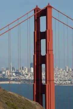 Golden Gate bridge Stock Photos
