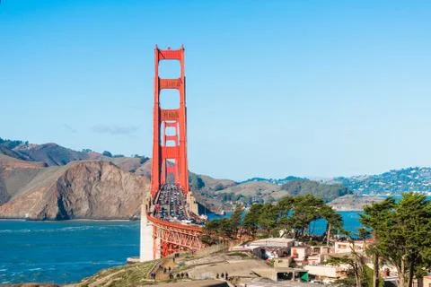 Golden Gate Bridge, San Francisco Stock Photos