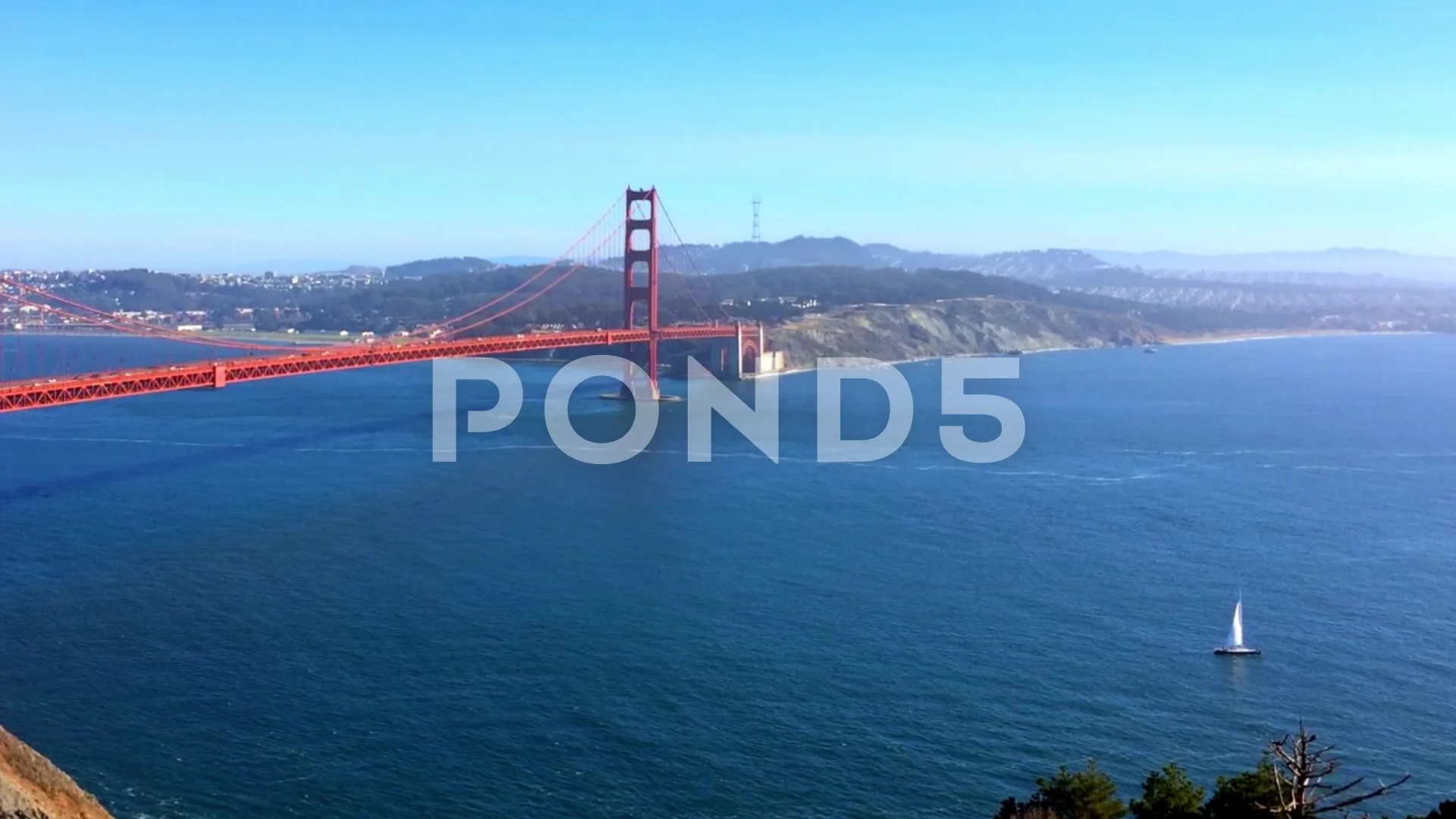 Golden Gate Bridge, Marin Headlands, San Francisco, California без смс
